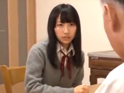 「赤ちゃん出来ちゃう！」嫁の連れ子のJK姉妹とパコ三昧なハゲ親父