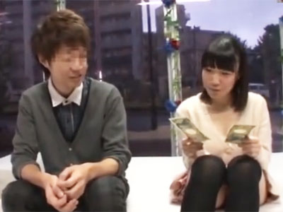 「凄いおっきぃね…興奮しちゃった…」男友達に興奮して中出し懇願しちゃう黒髪美女