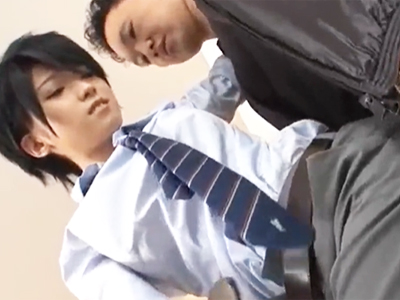 何かに目覚めてしまいそうなプリケツな男装女子との発情SEX