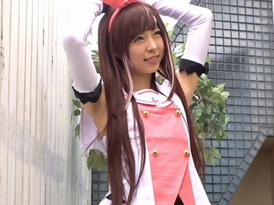 ガチで可愛い24歳素人レイヤーとオフパコ！始まったら中出しまで許容しちゃう淫乱美少女
